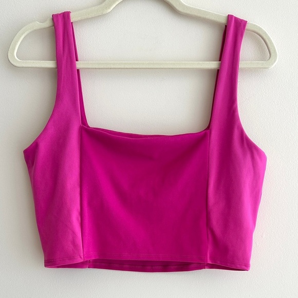 Sincerely Jules Active Sports Bra, Two Tone Magenta, Size Large - Picture 8 of 14